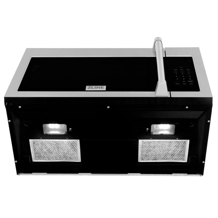 ZLINE Over Range Microwave Oven, Stainless Steel, MWO - OTR - H - 30 - Farmhouse Kitchen and Bath