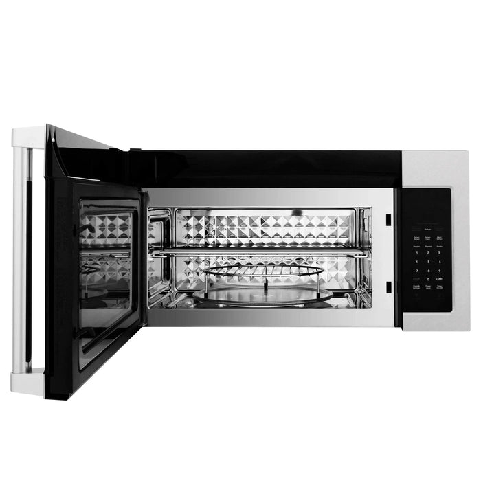 ZLINE Over Range Microwave Oven, Stainless Steel, MWO - OTR - H - 30 - SS - Farmhouse Kitchen and Bath