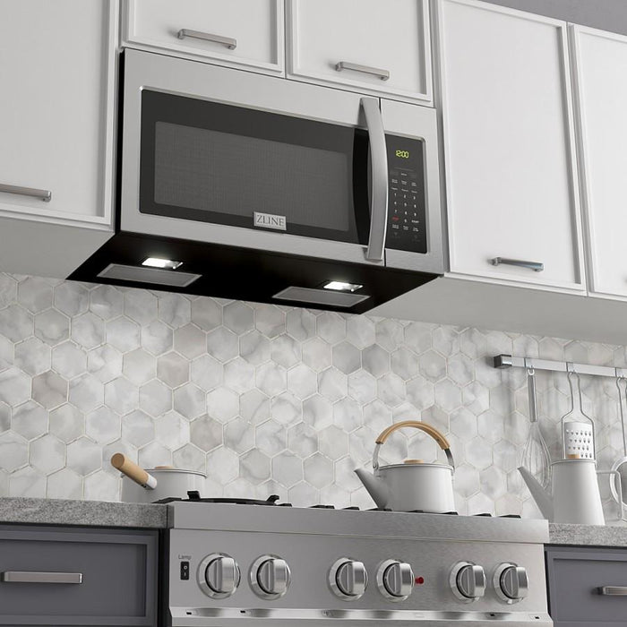 ZLINE Over the Range Microwave Oven in Stainless Steel, MWO - OTR - 30 - Farmhouse Kitchen and Bath