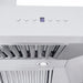 ZLINE Professional Convertible Vent Wall Mount Range Hood in Stainless Steel with Crown Molding 667CRN - 48 - Farmhouse Kitchen and Bath