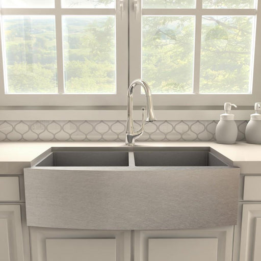 ZLINE Shakespeare Kitchen Faucet in Chrome, SHK - KF - CH - Farmhouse Kitchen and Bath