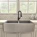 ZLINE Shakespeare Kitchen Faucet in Electric Matte Black, SHK - KF - MB - Farmhouse Kitchen and Bath