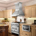 ZLINE 48" Remote Dual Blower Stainless Wall Range Hood, 687-RD-48 - Farmhouse Kitchen and Bath