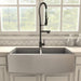 ZLINE Van Gogh Kitchen Faucet in Electric Matte Black, VNG - KF - MB - Farmhouse Kitchen and Bath