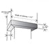 ZLINE Vented Crown Molding for Wall Mount Range Hood, CM6V - 300N - Farmhouse Kitchen and Bath