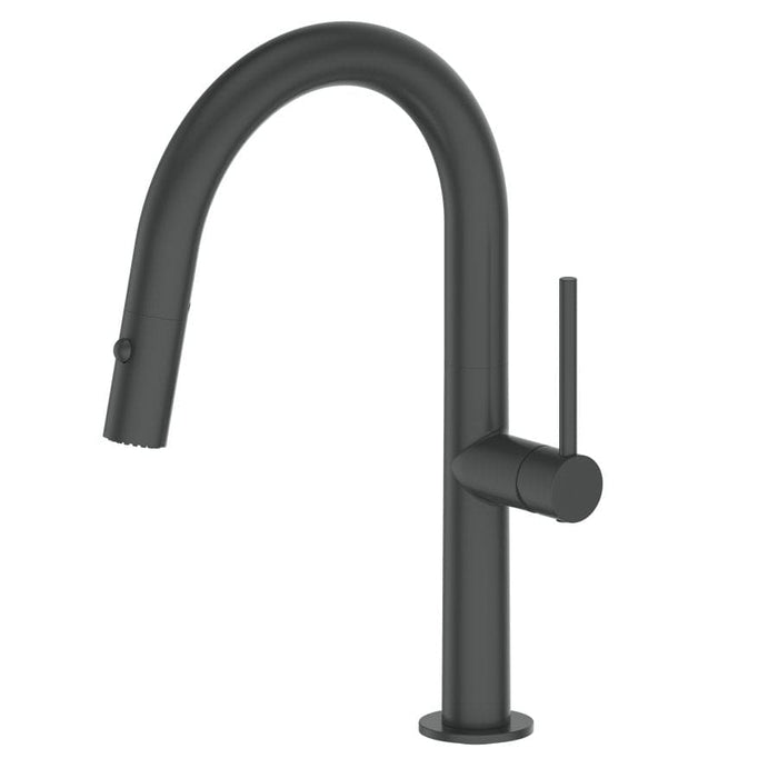 ZLINE Voltaire Kitchen Faucet, Electric Matte Black, VLT - KF - MB - Farmhouse Kitchen and Bath